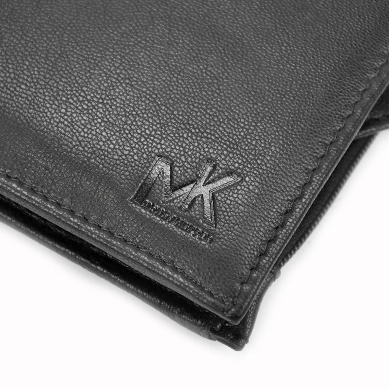 Kompaktowy męski portfel z etui marki Money Kepper