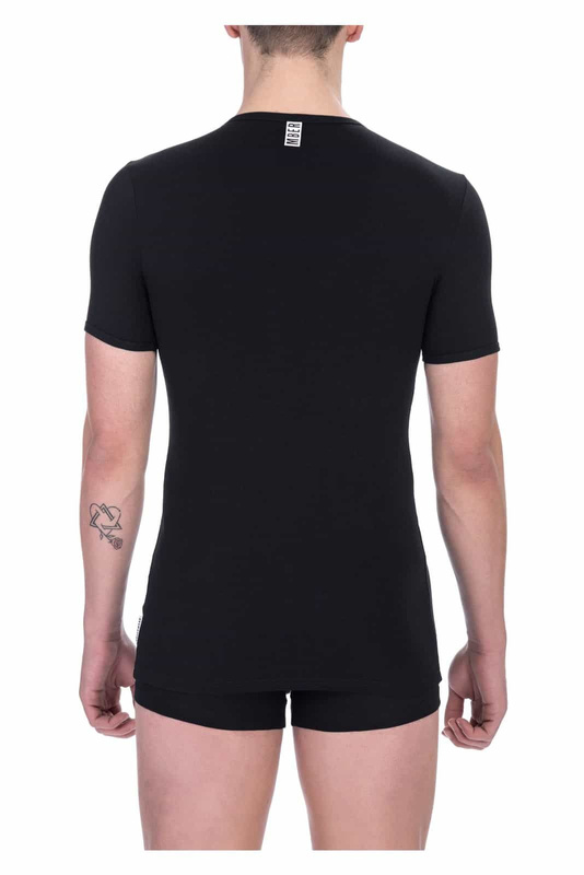 T-shirty marki Bikkembergs model BKK1UTS01SI. Kolor Czarny, Bielizna Męskie. sezon: Cały rok