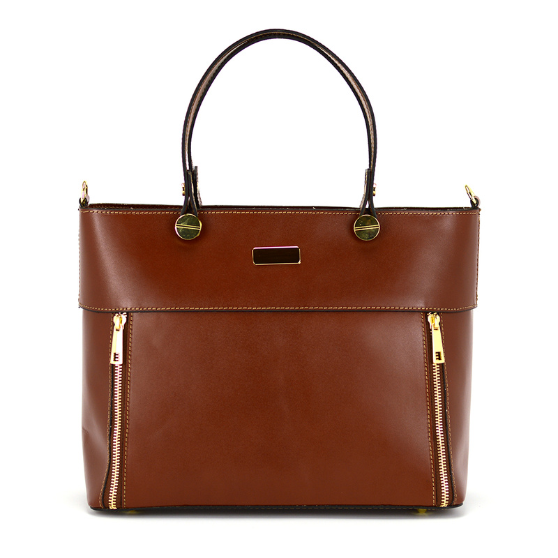 Stylowa duża shopperbag torba na ramię Vera Pelle