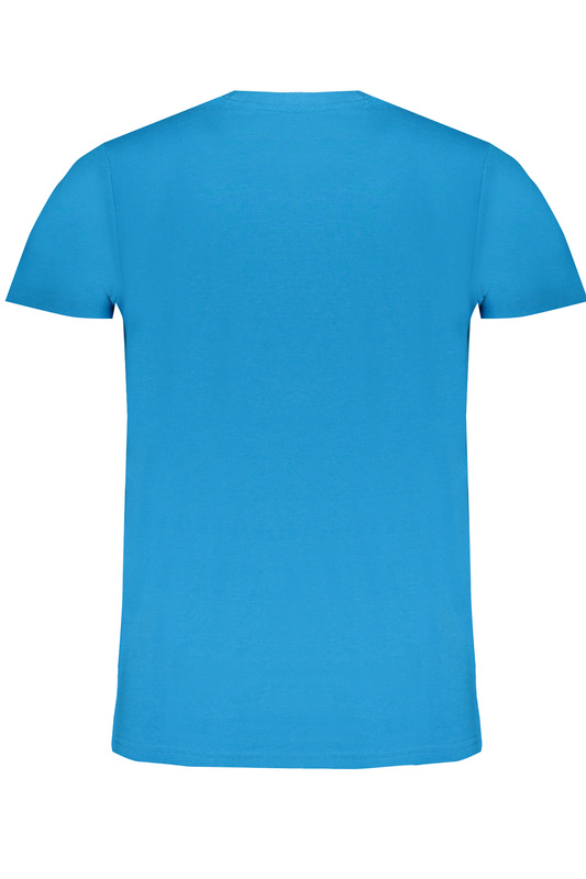 NIEBIESKI T-SHIRT MĘSKI Z KRÓTKIM RĘKAWEM Norway 1963