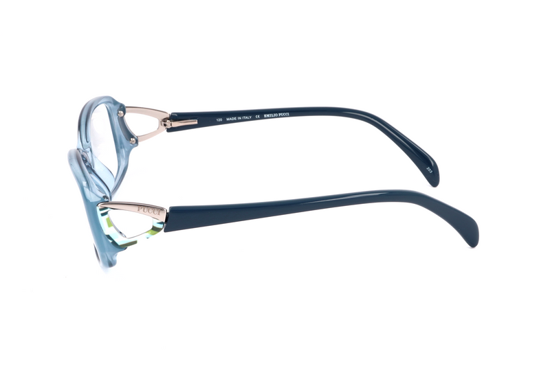 Okulary EMILIO PUCCI EP2675462. Okulary, Kolor niebieski. Kobieta.