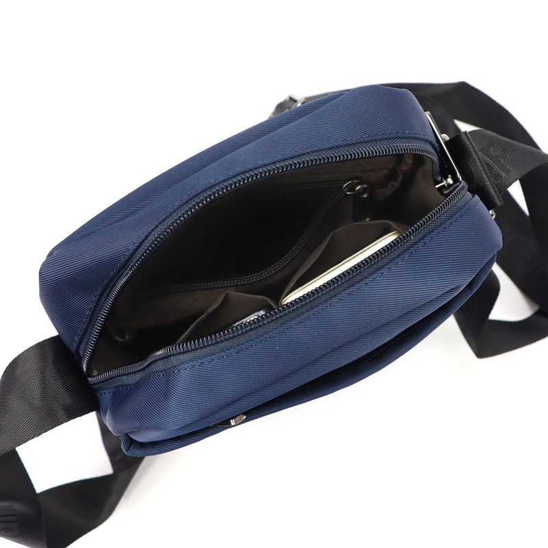 Męska pojemna saszetka z kieszeniami Pierre Cardin