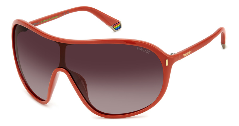 Okulary POLAROID PLD6216SL7Q. Okulary przeciwsłoneczne, Kolor pomarańczowy. Unisex.