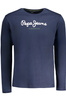NIEBIESKI T-SHIRT MĘSKI Z KRÓTKIM RĘKAWEM PEPE JEANS
