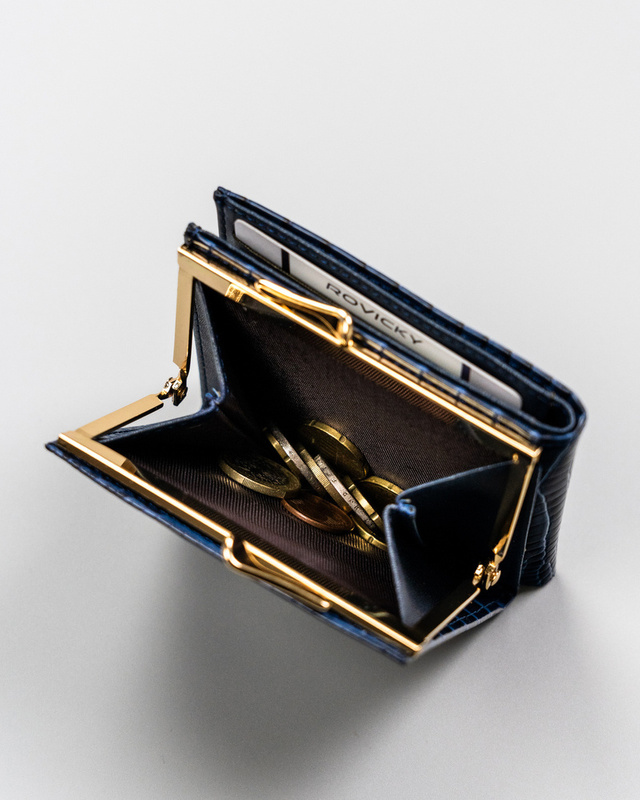 Elegancka zgrabna damska portmonetka Milano Design