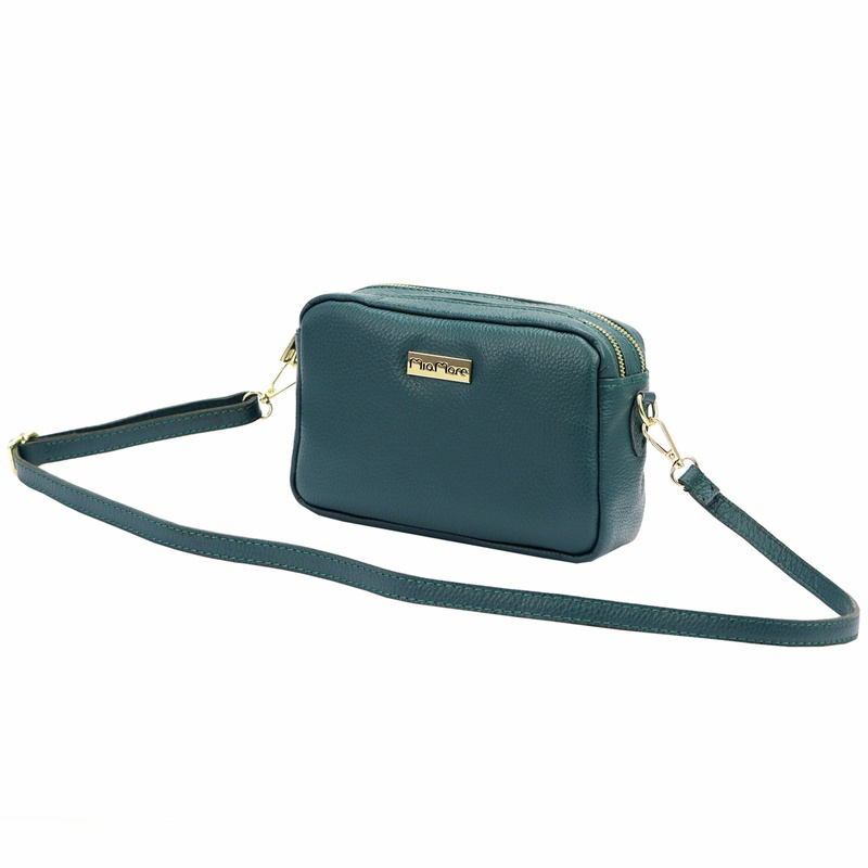 MiaMore miejska damska listonoszka skóra naturalna torebka przez ramię