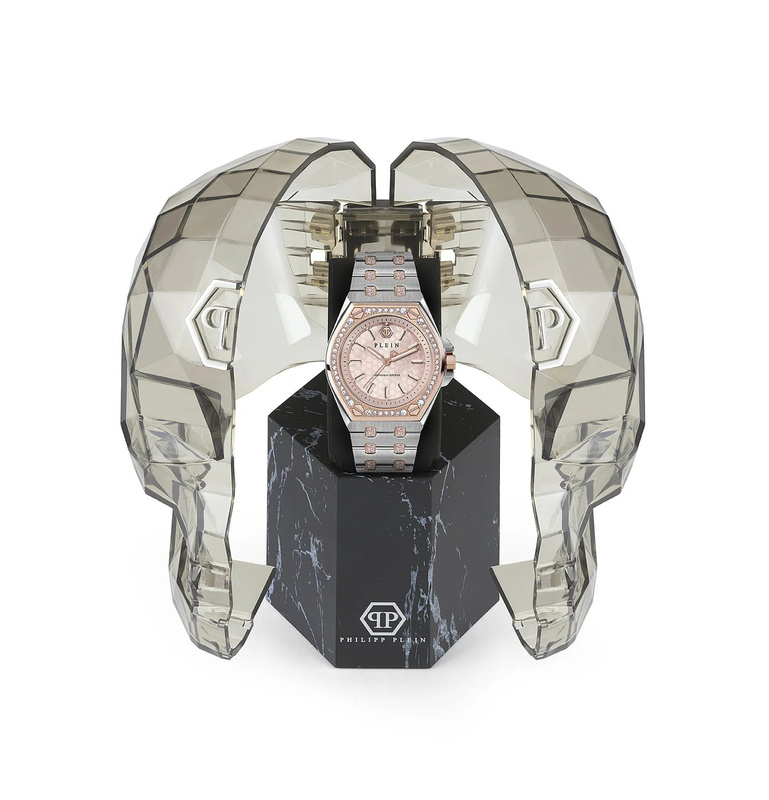 Zegarek PHILIPP PLEIN PWJAA1323. Kwarcowy, Kolor różowy. Kobieta.