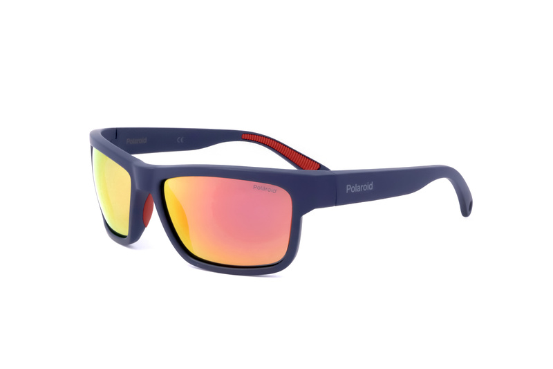 Okulary POLAROID PLD7031S8RU. Okulary przeciwsłoneczne, Kolor niebieski. Mężczyzna.