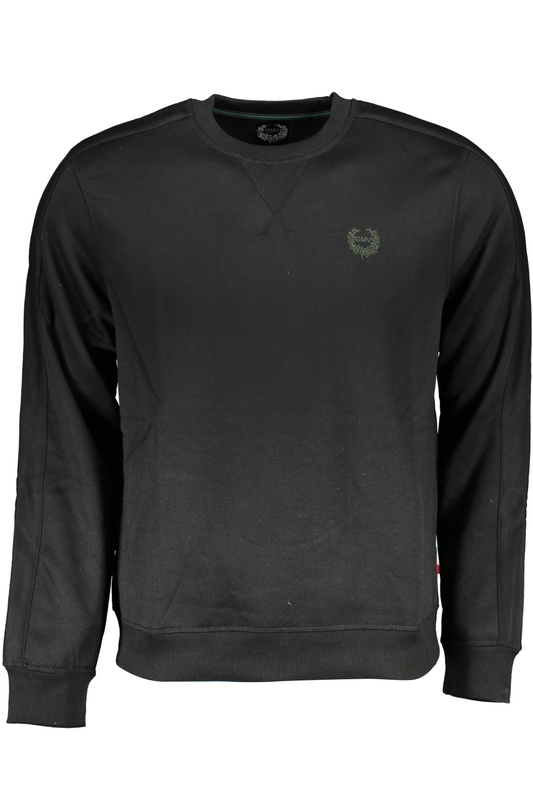 CZARNA m�ska bluza przez g�ow� GIAN MARCO VENTURI