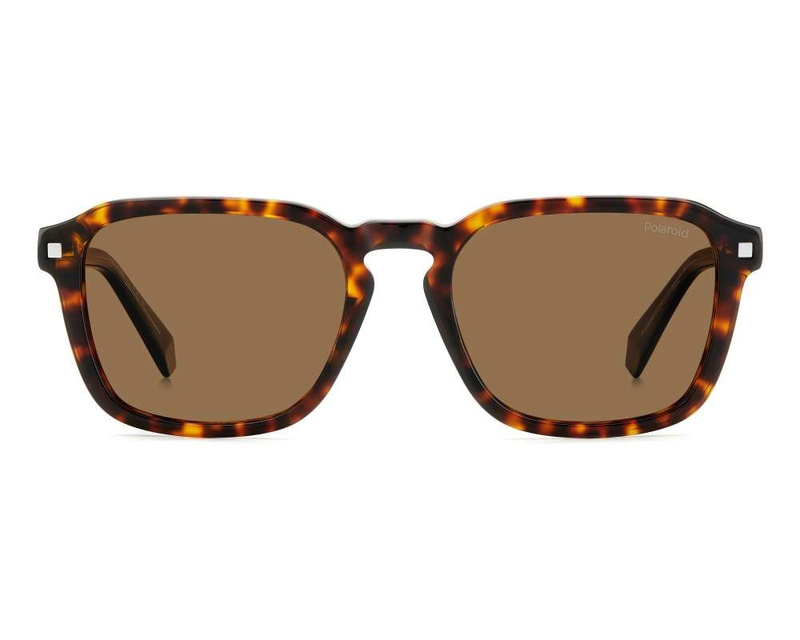 Okulary POLAROID PLD4156SX086. Okulary przeciwsłoneczne, Kolor havana. Unisex.