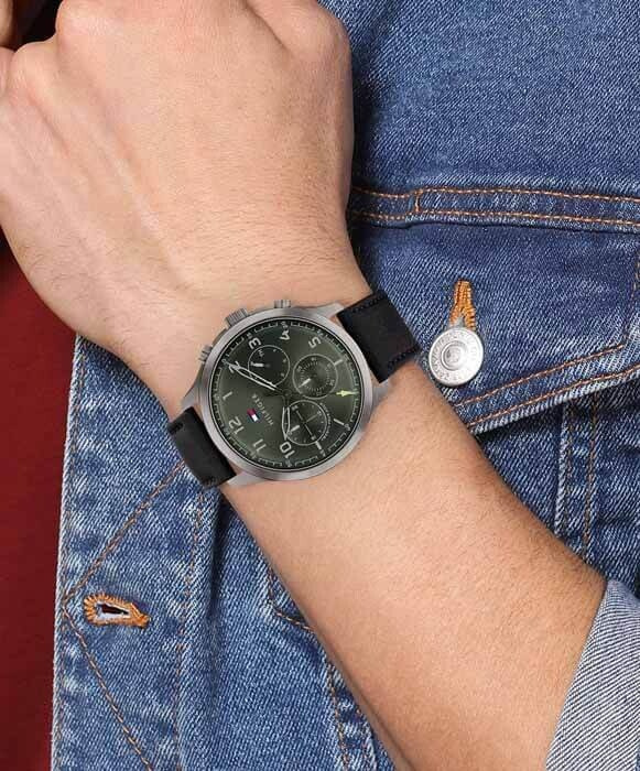 ZEGAREK MĘSKI TOMMY HILFIGER 1791856 ASHER (zf040c) + BOX