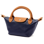 Elegancka Skórzana damska torebka do ręki kuferek na ramię z paskiem Luka