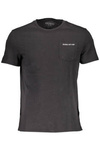 T-SHIRT MĘSKI Z KRÓTKIM RĘKAWEM GUESS JEANS CZARNY