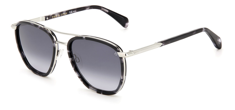 Okulary RAG&BONE RNB5039SYV454. Okulary przeciwsłoneczne, Kolor szary. Mężczyzna.