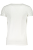 NIEBIESKI T-SHIRT MĘSKI Z KRÓTKIM RĘKAWEM KLASY CAVALLI