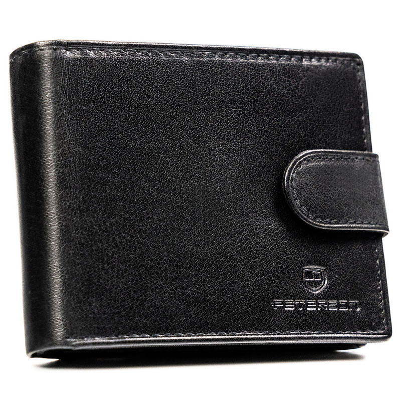 Skórzany męski portfel Peterson PTN N992L-BUF