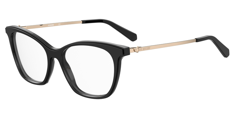 Okulary LOVE MOSCHINO MOL579-807. Okulary, Kolor czarny. Kobieta.