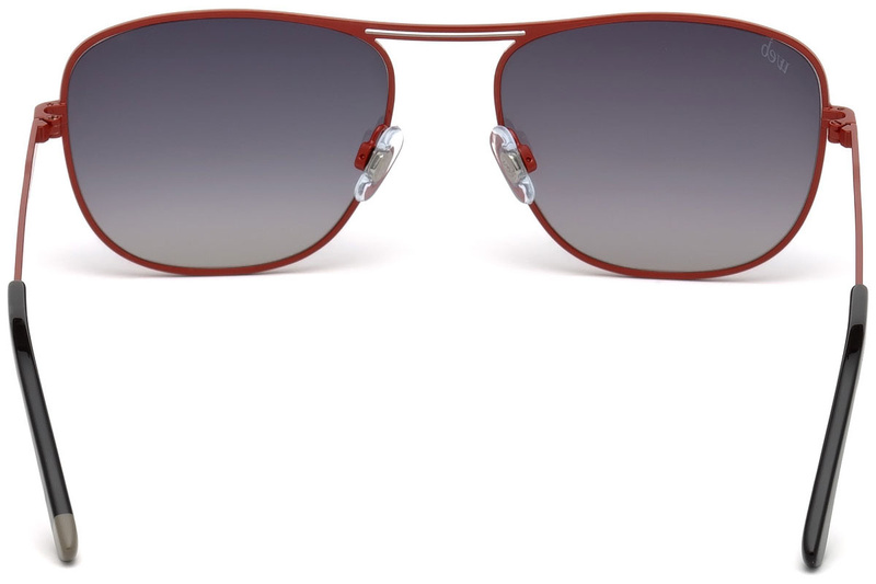 Okulary WEB EYEWEAR WE0199-66C. Okulary przeciwsłoneczne, Kolor czerwony. Mężczyzna.
