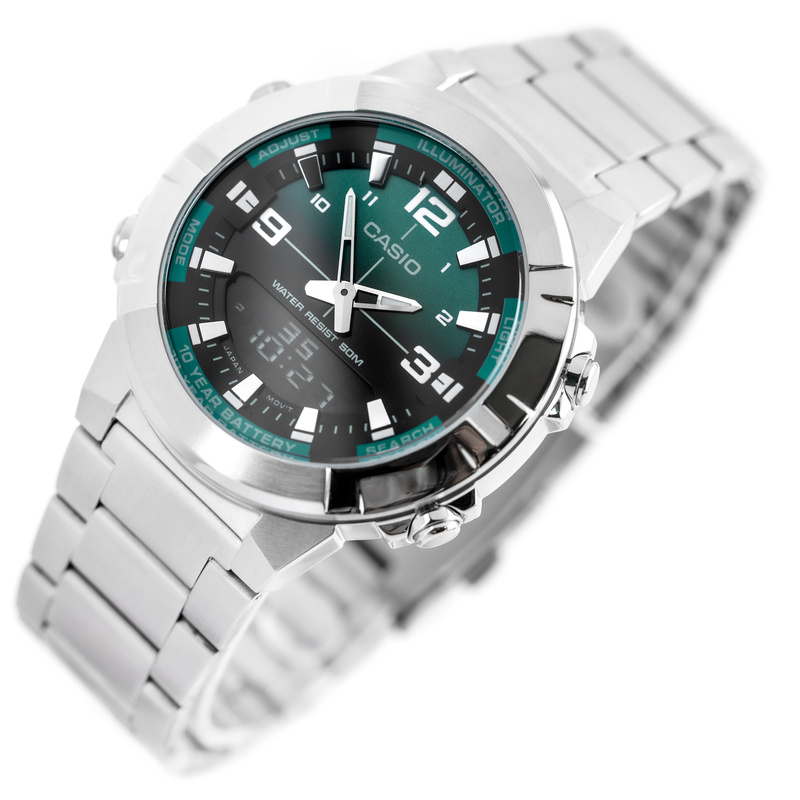 ZEGAREK MĘSKI CASIO AMW-870DA-3AV + BOX