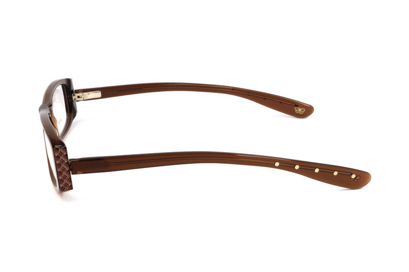Okulary BOTTEGA VENETA BV1357TF. Okulary, Kolor brązowy. Kobieta.