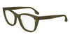 Okulary VICTORIA BECKHAM VB26655317310. EYEGLASSES, Kolor zielony. Kobieta.