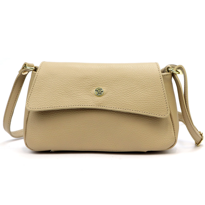 Gregorio damska miejska listonoszka skóra naturalna torebka przez ramię