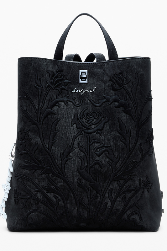Czarny plecak damski Desigual