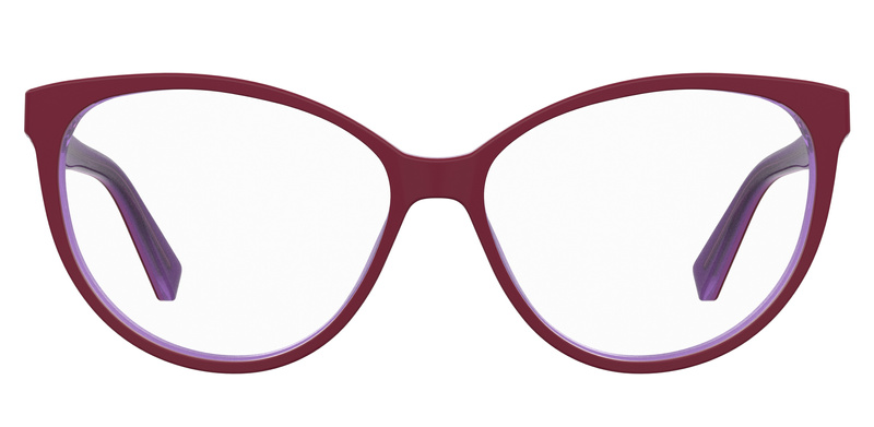 Okulary LOVE MOSCHINO MOL591-8CQ. Okulary, Kolor Cherry. Kobieta.