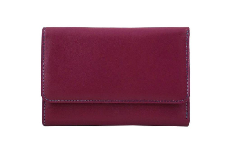 Barberini's klasyczny portfel damski - Granatowy