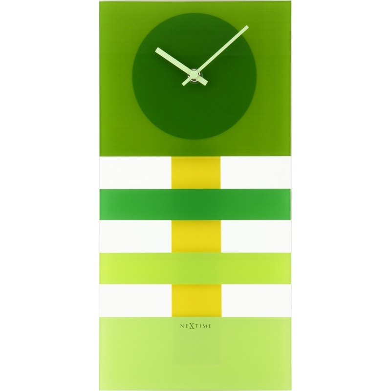 Zegarek NEXTIME 2855GN. WALL WATCH, Kolor zielony. Unisex.
