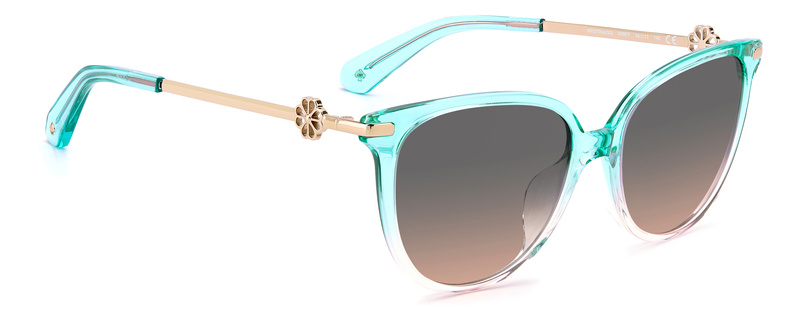 Okulary KATE SPADE KRISTINAGSIWB. Okulary przeciwsłoneczne, Kolor zielony. Kobieta.
