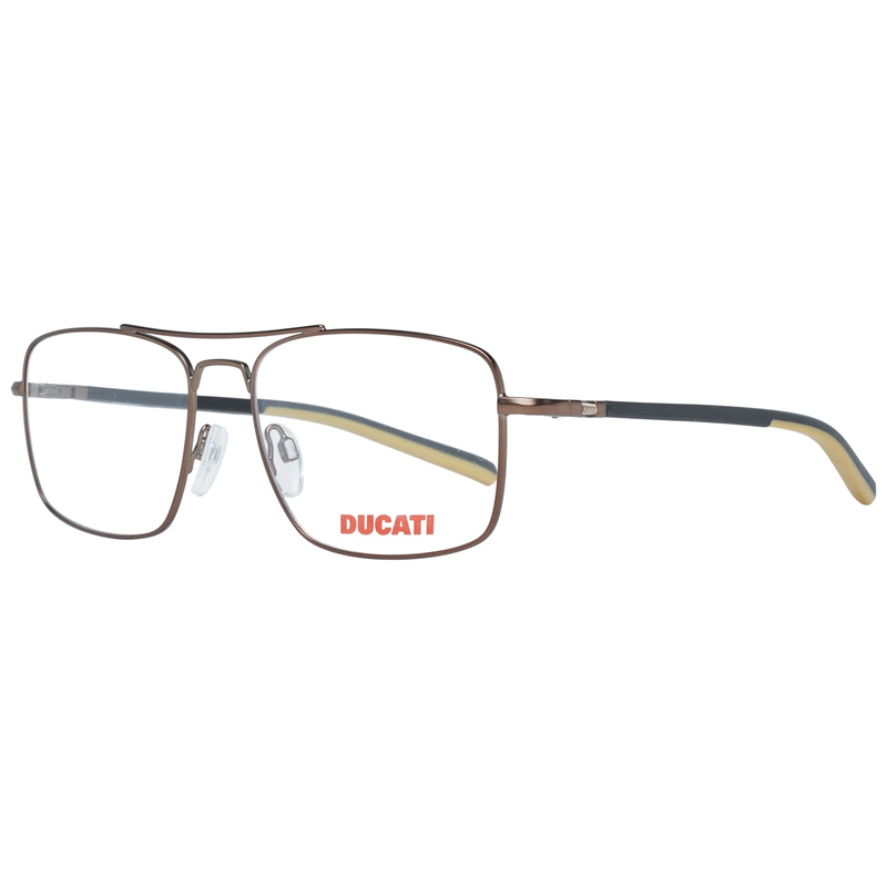 Okulary DUCATI DA3001-57100. EYEGLASSES, Kolor brązowy. Mężczyzna.