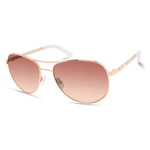 Okulary GUESS GF0408-6128F. Okulary przeciwsłoneczne, Kolor różowy. Kobieta.