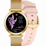 SMARTWATCH DAMSKI GRAVITY GT25-1 PRO -  AMOLED, DODATKOWY PASEK (sg039a)