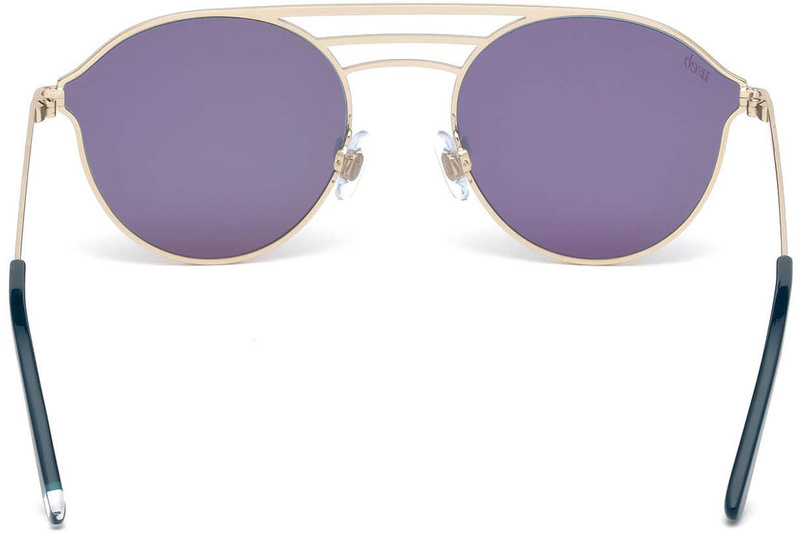 Okulary WEB EYEWEAR WE0207-28X. Okulary przeciwsłoneczne, Kolor złoty. Unisex.