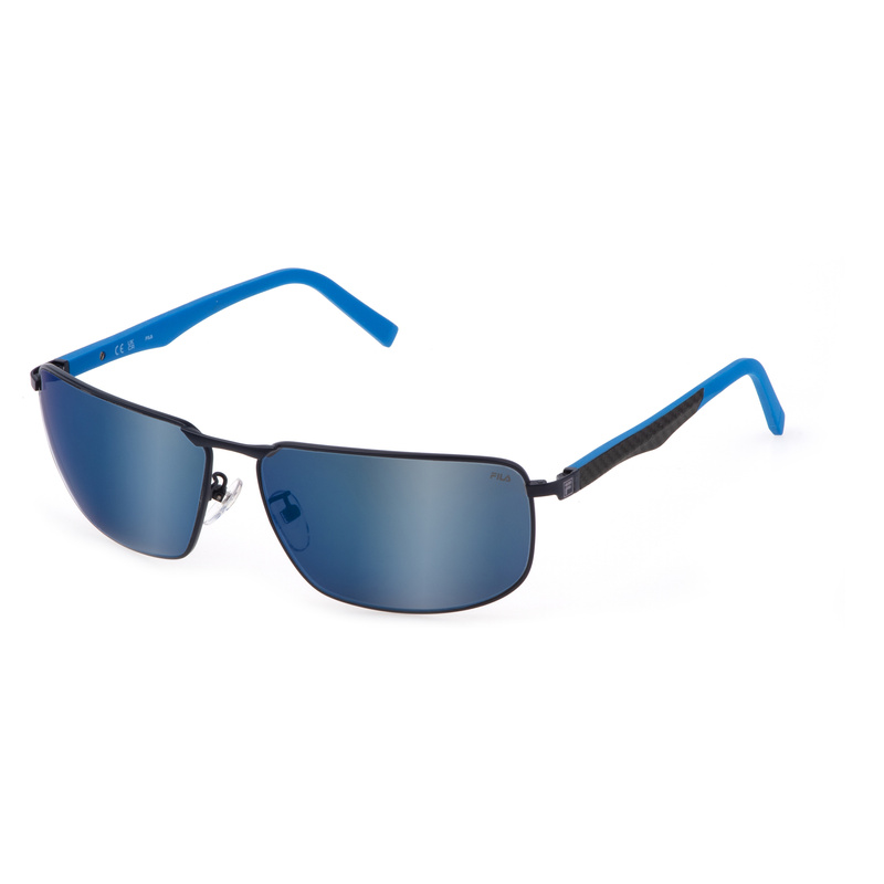 Okulary FILA SFI446-63696B. Okulary przeciwsłoneczne, Kolor niebieski. Mężczyzna.