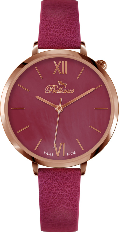 Zegarek BELLEVUE B50. Kwarcowy, Kolor ROSE. Kobieta.