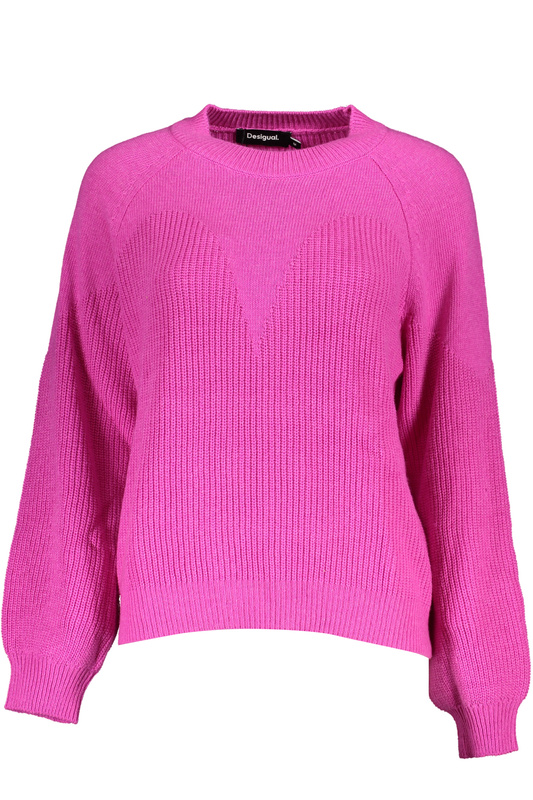 RÓŻOWY SWETER DESIGUAL DAMSKI