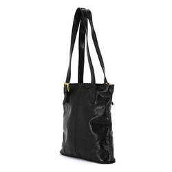 Elegancka duża skórzana shopperbag z organizerem