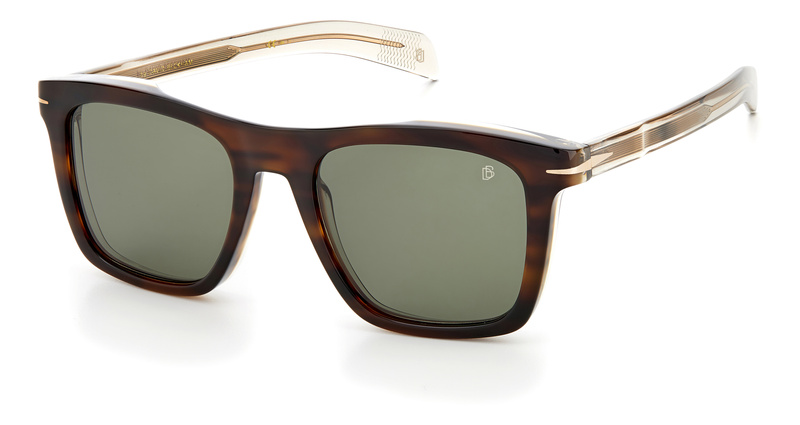 Okulary DAVID BECKHAM DB-7000-S-EX4. Okulary przeciwsłoneczne, Kolor brązowy. Mężczyzna.