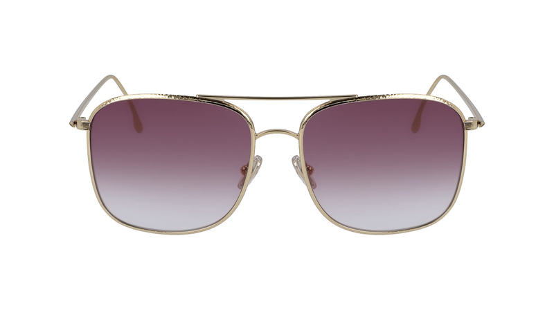 Okulary VICTORIA BECKHAM VB202S-712. Okulary przeciwsłoneczne, Kolor złoty. Kobieta.