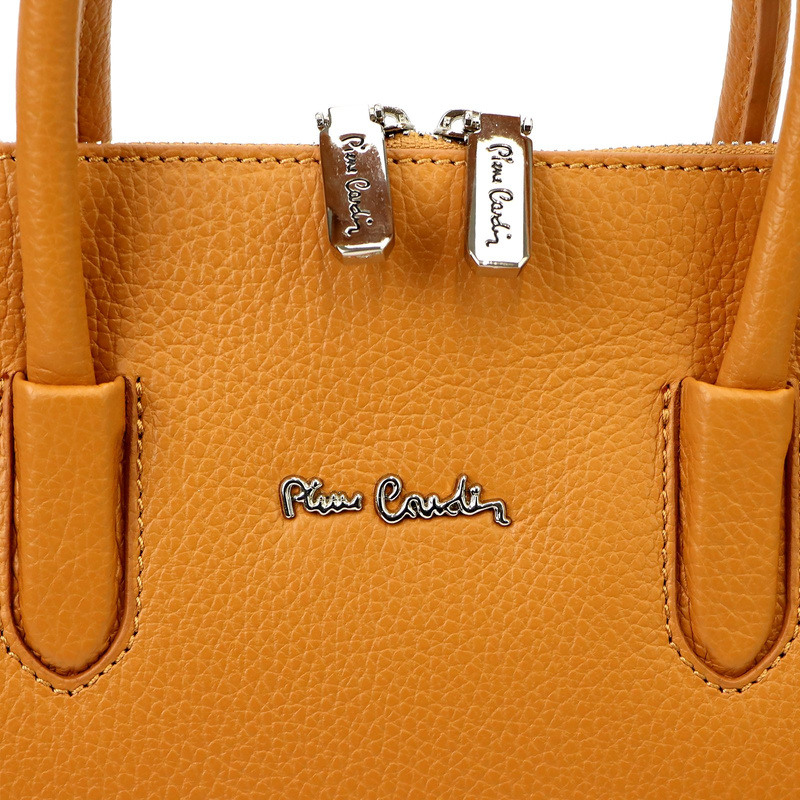 Elegancki damski kuferek z paskiem Pierre Cardin