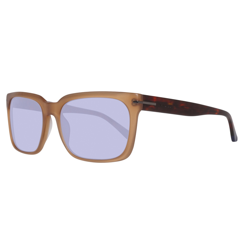 Męskie okulary przeciwsłoneczne Gant GA70735646V – brązowe