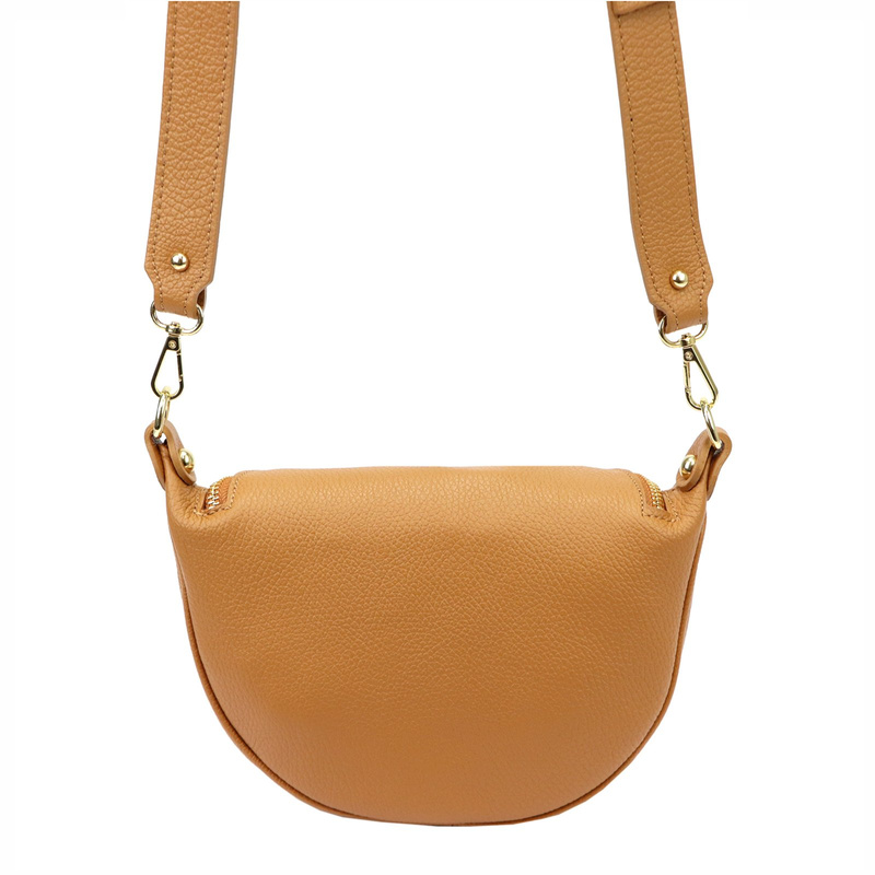 Vera Pelle damska listonoszka skóra naturalna torebka przez ramię miejska