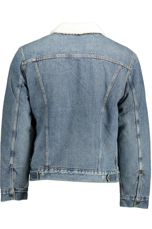 NIEBIESKA MĘSKA KURTKA JEANSOWA LEVI'S