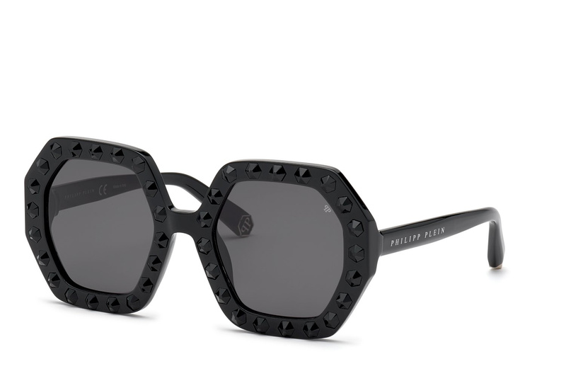 Okulary PHILIPP PLEIN SPP039S53700Y. Okulary przeciwsłoneczne, Kolor czarny. Kobieta.