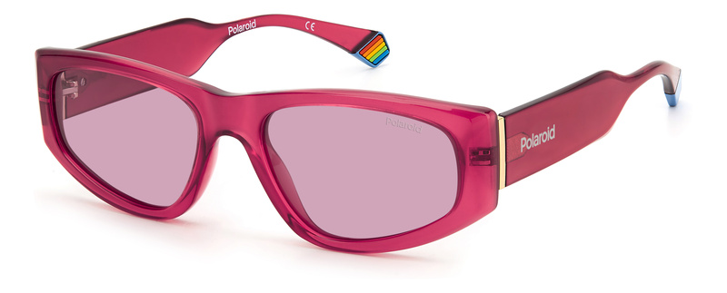 Okulary POLAROID PLD6169S8CQ0F. Okulary przeciwsłoneczne, Kolor czerwony. Unisex.
