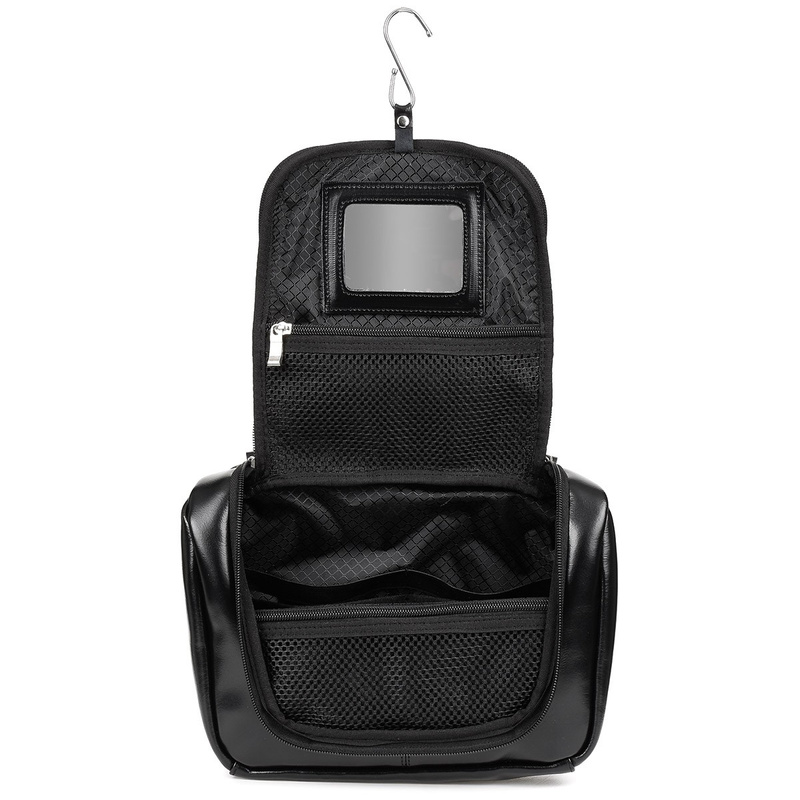 Beltimore kosmetyczka Skórzana premium saszetka czarna J47