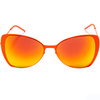Okulary ITALIA INDEPENDENT 0204-055-000. Okulary przeciwsłoneczne, Kolor czerwony. Kobieta.