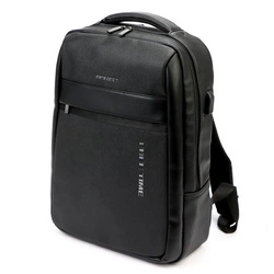 Pierre Cardin męski plecak duży z kieszeniami do pracy na dokumenty